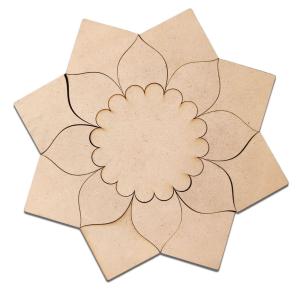 MDF Rangoli Cutouts Design-5