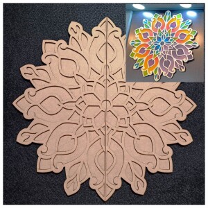 MDF Rangoli Design- 1