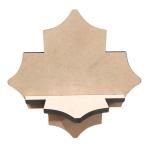Diya Stand Wall mount Plain Base Bracket Floating Shelf