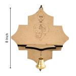 Premarked Wall Mount Base Om and Vel design with bells
