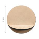 Plain Wall Mount Round Base