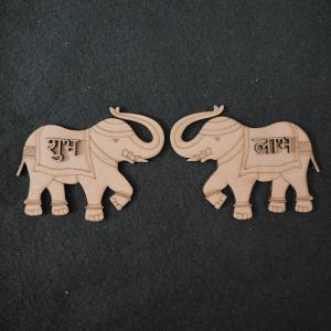 MDF Elephant Shubh Labh